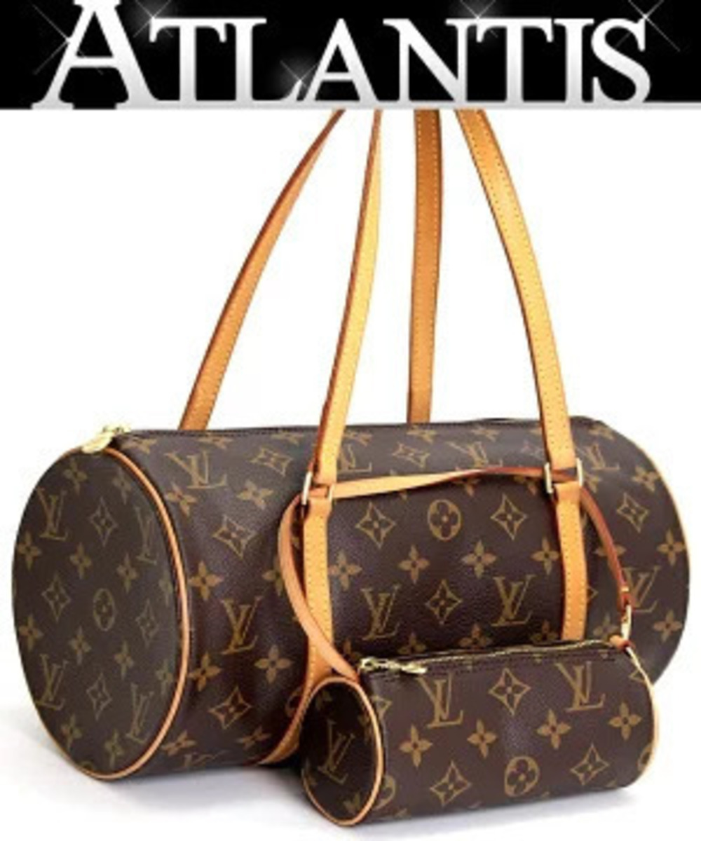 Louis Vuitton Papillon Shoulder Bag Monogram Pouch